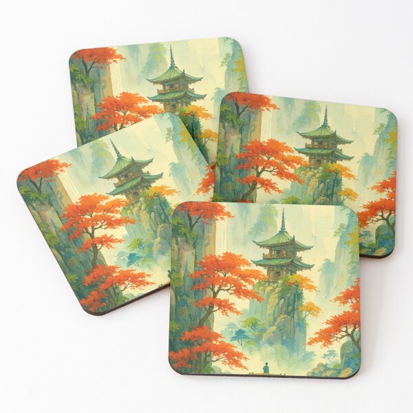 Item preview, Temple of the Crimson Mist – Mystic Realm designed and sold by ArtesioByZaber.