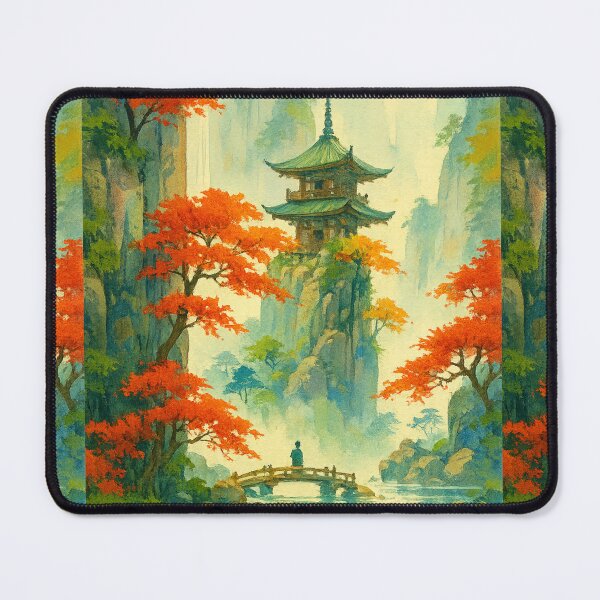 Item preview, Temple of the Crimson Mist – Mystic Realm designed and sold by ArtesioByZaber.