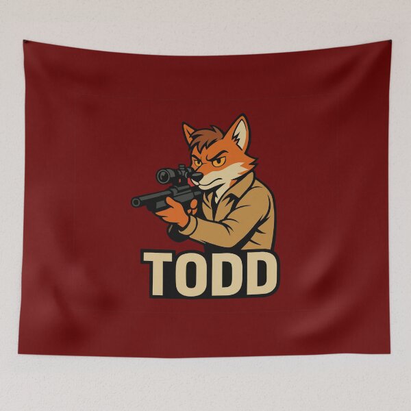 Item preview, Todd Sniper | Tactical Fox Hunter Graphic designed and sold by CreativePulse10.