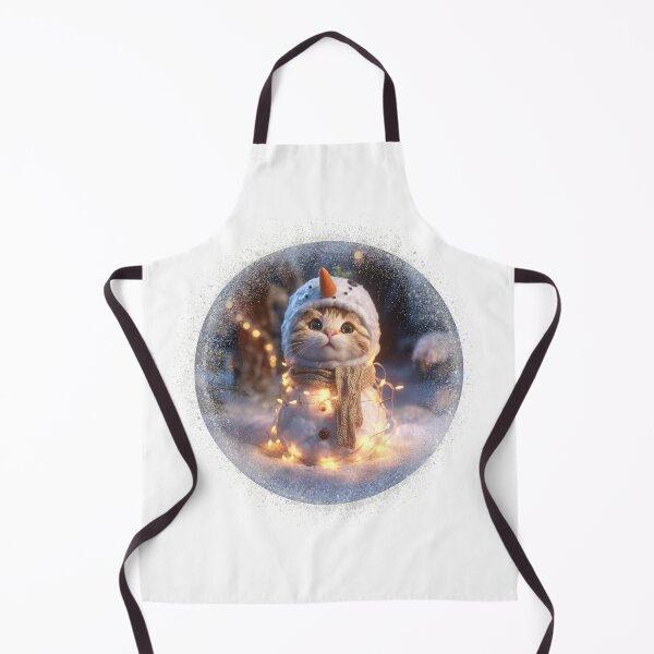 Item preview, Snowman Kitten – Winter Magic Edition designed and sold by ArtbyPatti.