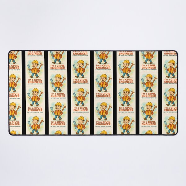 Item preview, Funny Civil Engineer Watercolor – “Trust Me, I Make Things Stand!” designed and sold by EuropeanPrints.