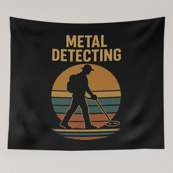 Item preview, Metal Detecting Treasure Hunter Sunset Adventure designed and sold by LuminOrb.