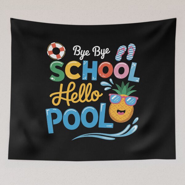 Item preview, Bye Bye School Hello Pool Summer Teacher Squad designed and sold by HeinzanoWeno.