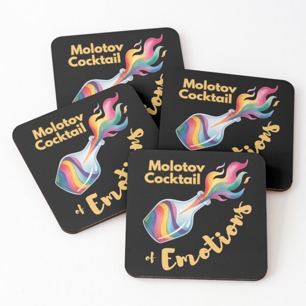Item preview, Molotov Cocktail of Emotions Colorful designed and sold by AnnInk Print Studio.