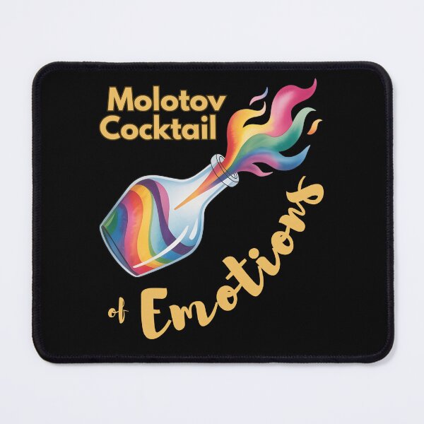 Item preview, Molotov Cocktail of Emotions Colorful designed and sold by AnnInk Print Studio.
