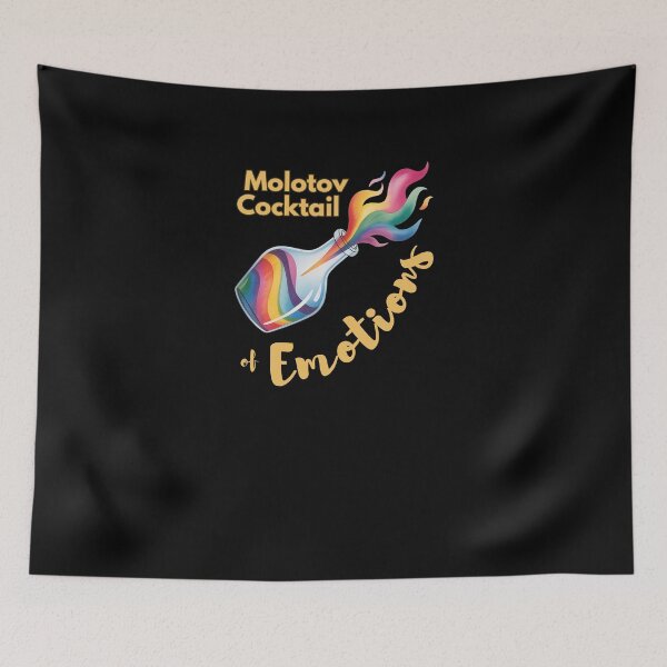 Item preview, Molotov Cocktail of Emotions Colorful designed and sold by AnnInk Print Studio.