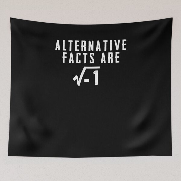 Item preview, Alternative Facts Are Imaginary Progressive Math Joke Shirt designed and sold by LookTwice.