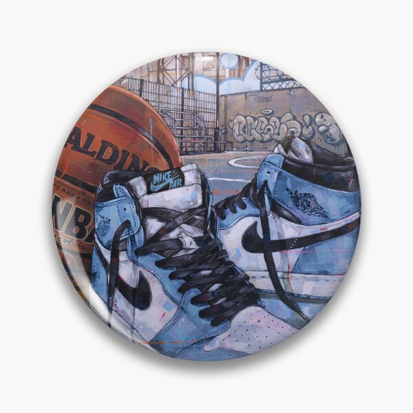 Item preview, Air Jordan 1 Basketball Uni Blue designed and sold by GalleryKauffeld.