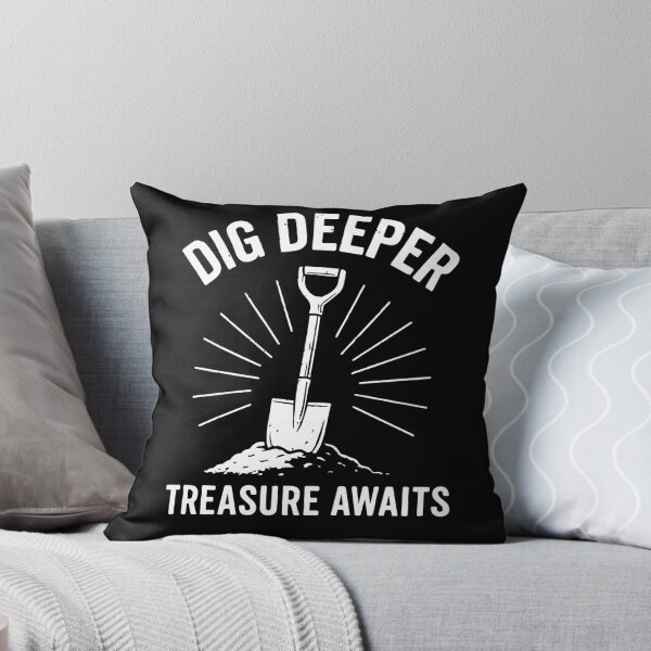 Item preview, Dig Deeper Treasure Awaits Metal Detecting designed and sold by LuminOrb.