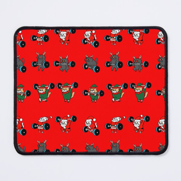 Item preview, Olympic Lifting Persian Cat Xmas designed and sold by Huebucket.
