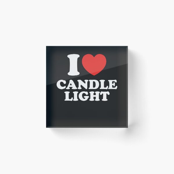 Item preview, I Love Candle Light designed and sold by shitpostee.