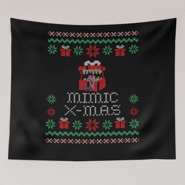 Item preview, Dungeon X-Mas Ugly Sweater designed and sold by BassInstinct.