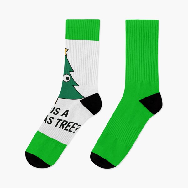 Item preview, Is This a Christmas Tree? – Minimalist Funny Holiday Design designed and sold by EdCraftProjects.