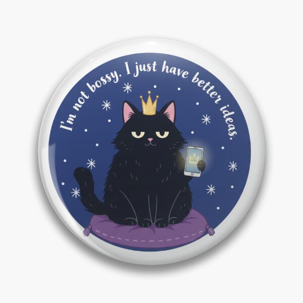 Item preview, Bossy cat designed and sold by Kat&Roo.
