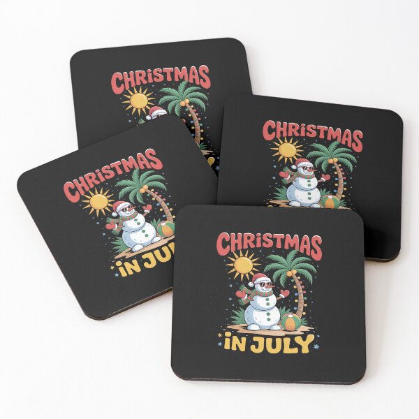 Item preview, Christmas In July Snowman Summer Beach Vacation designed and sold by HeinzanoWeno.