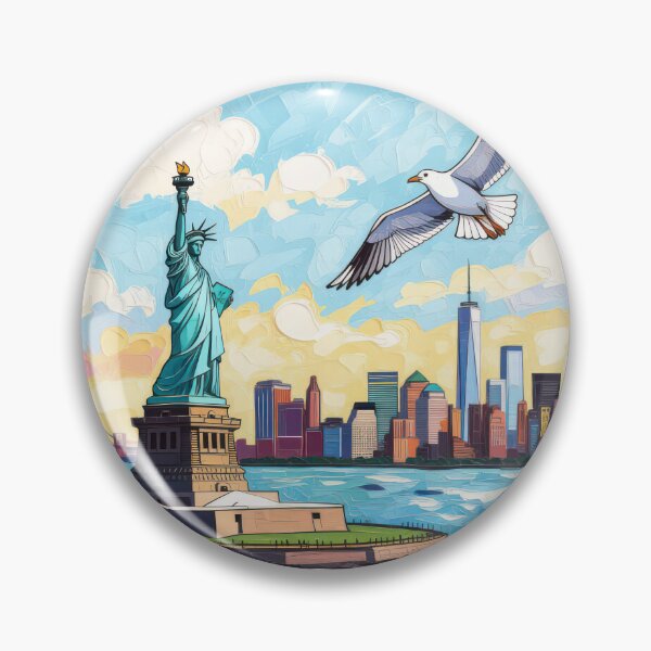 Item preview, Bird's Eye View - NYC designed and sold by Finding Fortuity.
