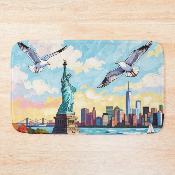 Item preview, Bird's Eye View - NYC designed and sold by Finding Fortuity.