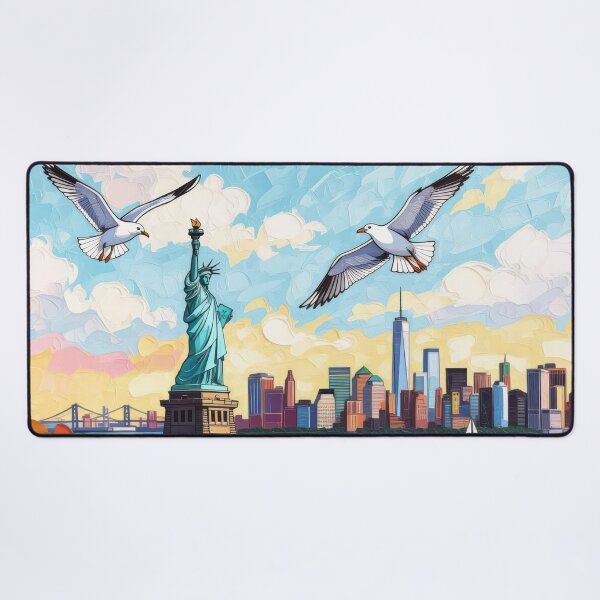 Item preview, Bird's Eye View - NYC designed and sold by Finding Fortuity.
