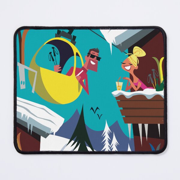 Item preview, Les Alpes poster designed and sold by GAGodel.