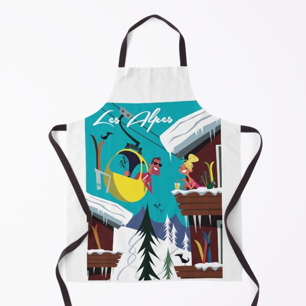 Item preview, Les Alpes poster designed and sold by GAGodel.