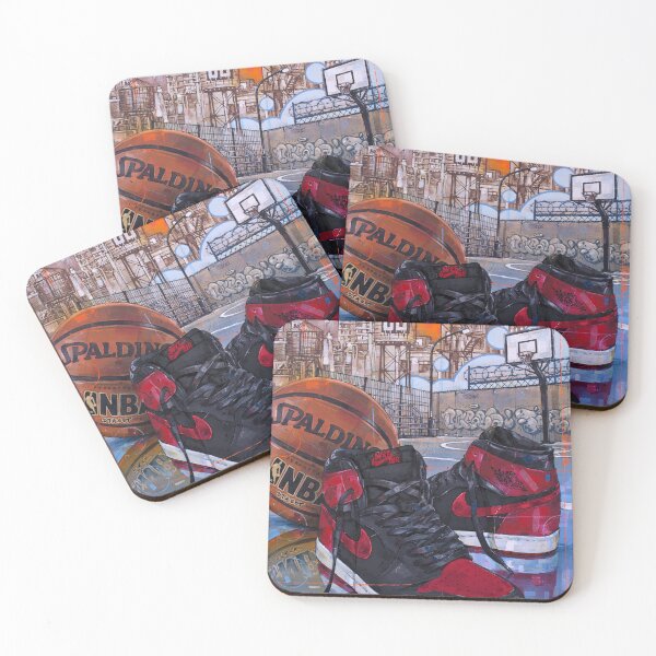 Item preview, AirJordan1 Banned bred painting designed and sold by GalleryKauffeld.