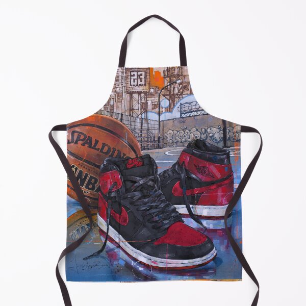 Item preview, AirJordan1 Banned bred painting designed and sold by GalleryKauffeld.