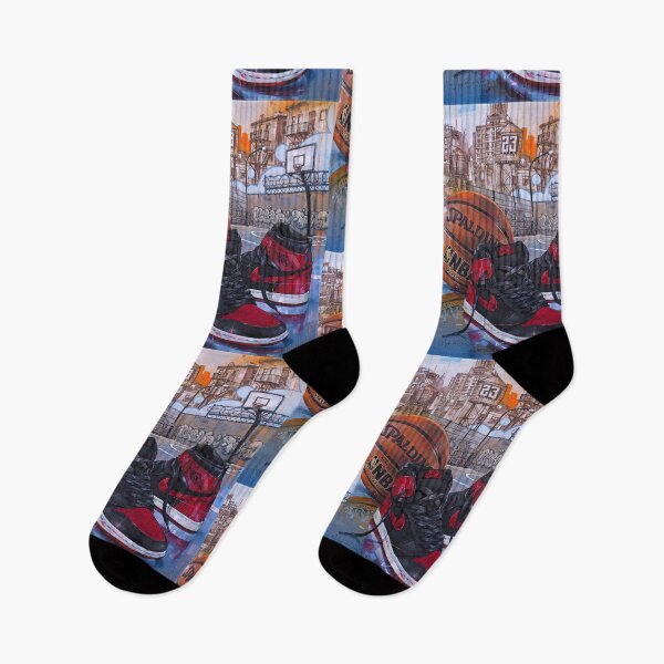 Item preview, AirJordan1 Banned bred painting designed and sold by GalleryKauffeld.