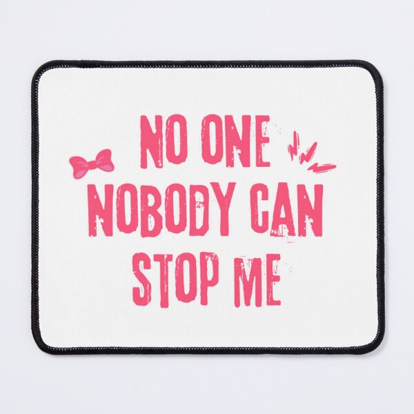 Item preview, No One Nobody Can Stop Me Changbin Meme Pink designed and sold by Hyunnibear.
