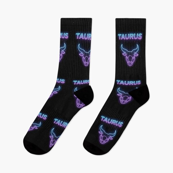 Item preview, Neon Glitch Taurus Spirit designed and sold by ZodiacWonders.