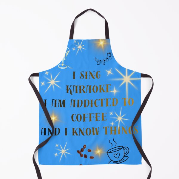 Item preview, I Sing Karaoke I Am Addicted to Coffee - Funny Singer Gift designed and sold by Extremeallie.