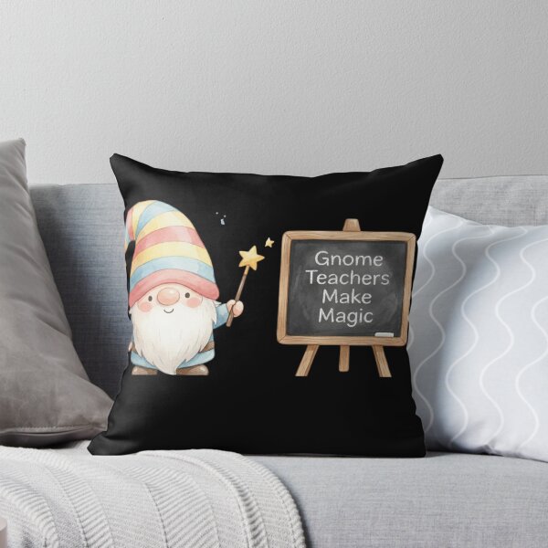 Aperçu de l'œuvre Gnome Teacher Magic – Cute Classroom Teaching Design créée et vendue par CuteOasis.