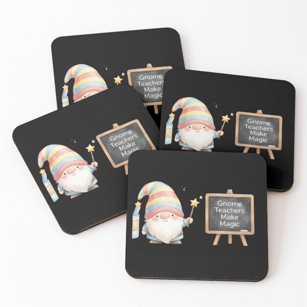 Item preview, Gnome Teacher Magic – Cute Classroom Teaching Design designed and sold by CuteOasis.