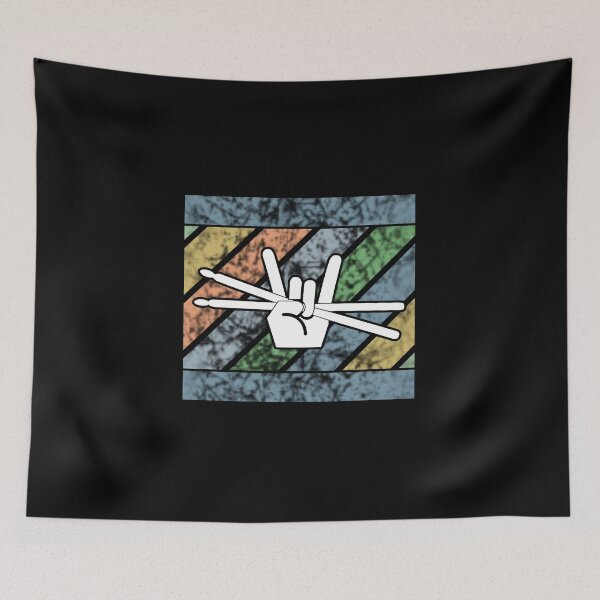 Item preview, Drummer Idea Rock Metal designed and sold by motifsbyth.