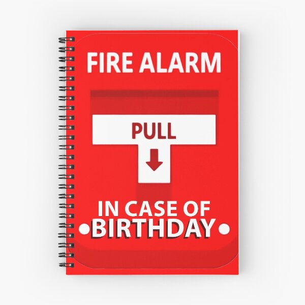 Item preview, Fire Alarm Pull In Case Of Birthday designed and sold by SteezeeStore.