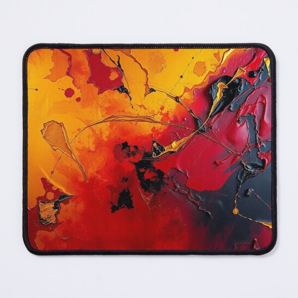 Item preview, Burnished - AI Abstract Digital Art Print designed and sold by KLP-Magick.