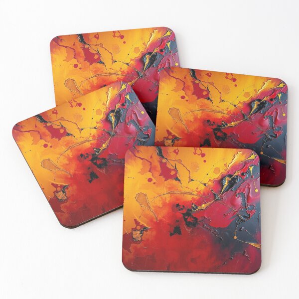 Item preview, Burnished - AI Abstract Digital Art Print designed and sold by KLP-Magick.