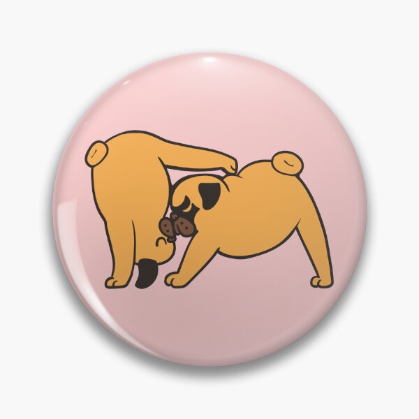 Item preview, Acroyoga Pug Love  designed and sold by Huebucket.