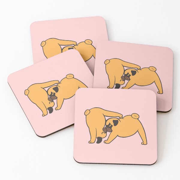 Item preview, Acroyoga Pug Love  designed and sold by Huebucket.