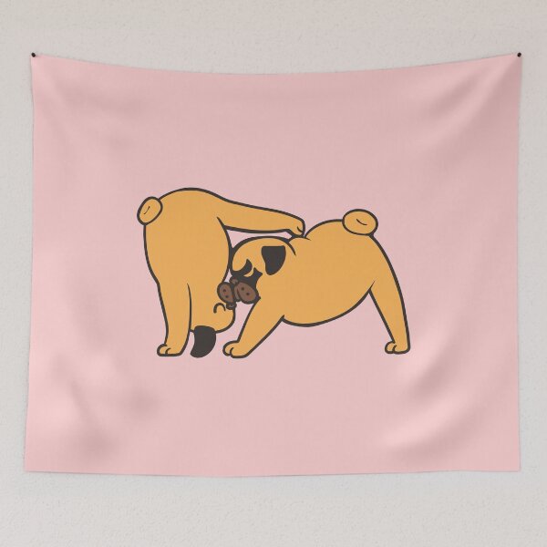 Item preview, Acroyoga Pug Love  designed and sold by Huebucket.