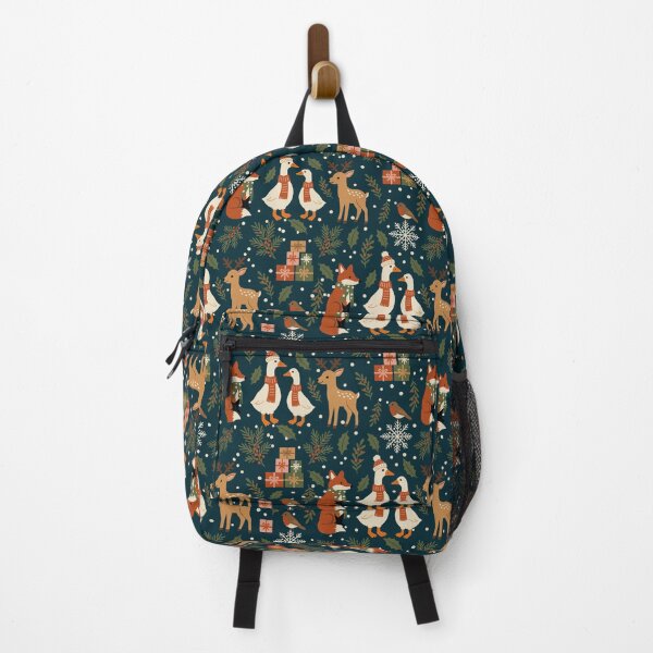 Item preview, Christmas Woodland Creatures Pattern in Holiday theme designed and sold by Studio Pico.