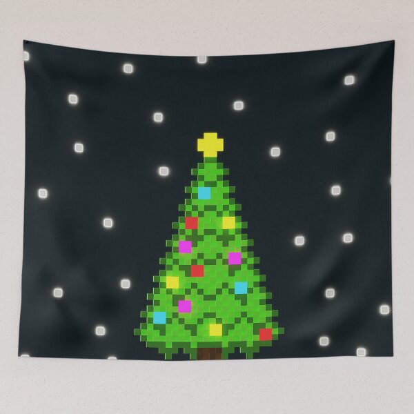Item preview, Christmas Tree Snowing Voxel designed and sold by PotatoVonEpicus.