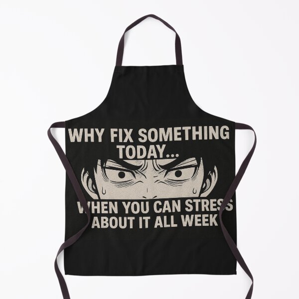 Item preview, Why Fix Something today, when you can stress about it all week designed and sold by Activesmack.