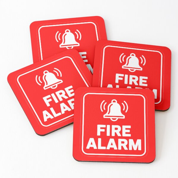 Item preview, Red Fire Alarm Sign designed and sold by SteezeeStore.
