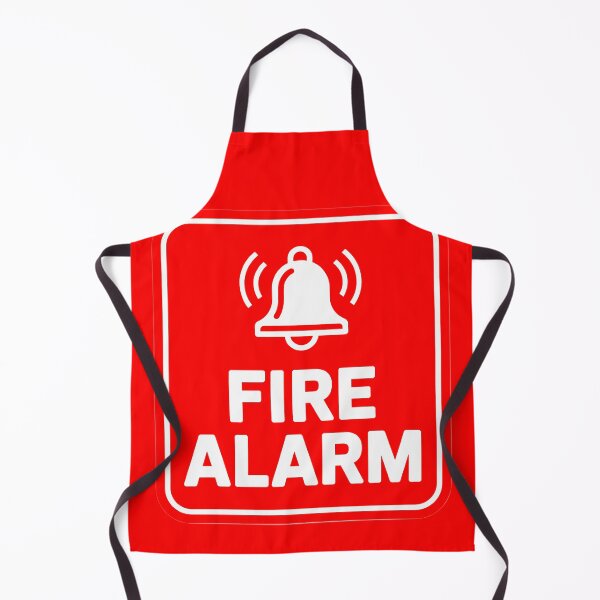 Item preview, Red Fire Alarm Sign designed and sold by SteezeeStore.