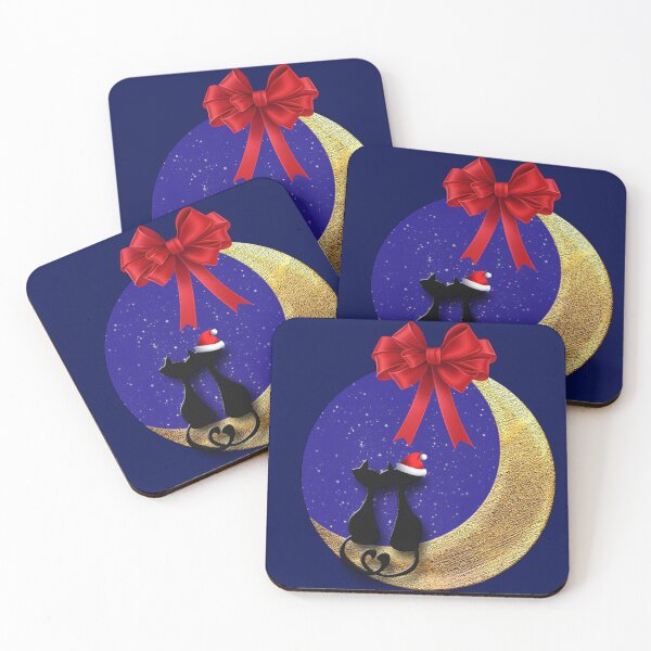 Item preview, Silent Night with cats designed and sold by Nonsense Manufactory.