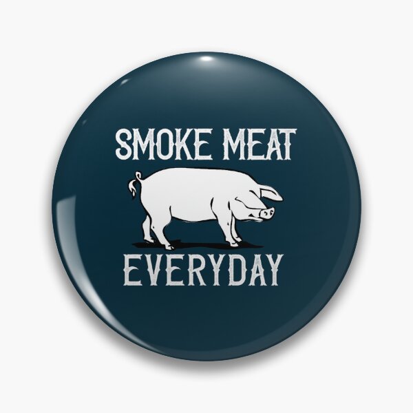 Item preview, Fumer de la viande tous les jours barbecue drôle  designed and sold by LebrideAtelie.