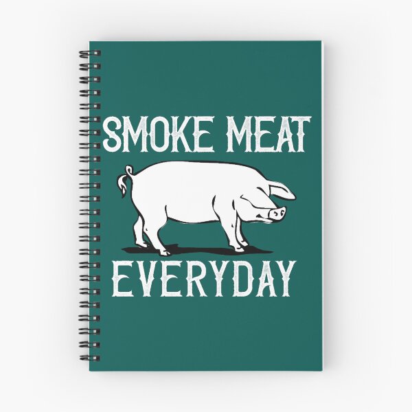 Item preview, Fumer de la viande tous les jours barbecue drôle  designed and sold by LebrideAtelie.