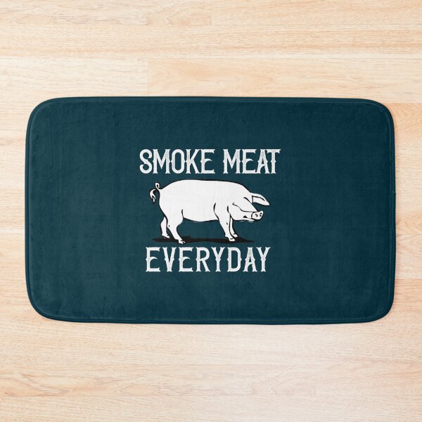 Item preview, Fumer de la viande tous les jours barbecue drôle  designed and sold by LebrideAtelie.