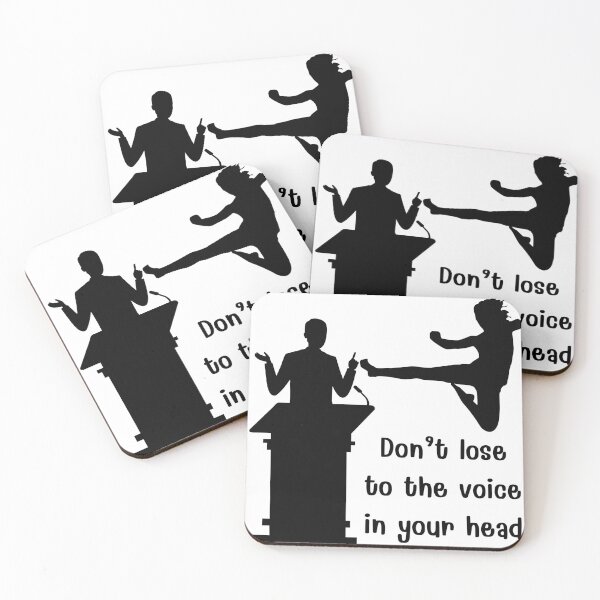 Item preview, Don’t lose to the voice in your head designed and sold by cupyanz.
