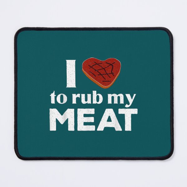 Item preview, Fumeur de barbecue j_aime frotter mon coeur de steak de viande  designed and sold by LebrideAtelie.